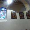 un vitrail sur le mur