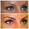 maquillage semi permanent des sourcils.  