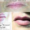 Maquillage permanent BOUCHE contours dégradés, bois de rose.