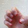 French manucure rouge