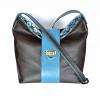 Sac Marie Nö.
Veau Brun / Turquoise
Doublure fleurie turquoise
...
www.ephelide-sac.com
