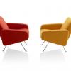Fauteuil 740 Design : Joseph André Motte rééditer par Steiner Paris.