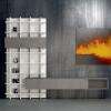 Mobilier composable Dall Agnese finition laque, béton ou placage.
www.design-contemporain.fr