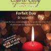 Le forfait St Valentin est arrivé! 1h de spa, 30mn de modelage relaxant en duo et une coupe de champagne offerte pour 99€. Réservez vite au 09.82.31.43.45