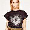 T-Shirt noir Pinko