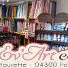 La mercerie Ev'art Creativ sur Forcalquier dans le 04 (Alpes de Hautes Provence)