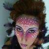 Maquillage face painting style Avatar