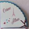 Faire-part de mariage "Paris Romantique"