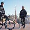 L'équipe des coursiers à vélo de Fends La Bise.