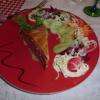 La tourte et sa salade ( entrée) 