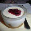 Dessert typiquement alsacien le bibelakas (fromage blanc aux fruits) parfumé au Gewurtztaminner