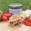 Rillette de Poule au piment d'Espelette AOP, Ferme de Laveau à Faÿ lès Nemours, Seine et Marne (77)