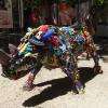 superbe sculpture faite de bric et de broc