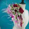 Création florale d'une épaulière à Saint Calais, par la fleuriste Amandine Juignet