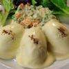 Oeuf dur mayonnaise, macédoine de légumes
