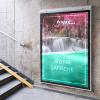 Affiche sur mesure, support standard, dos bleu ou papier photo
