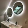 Exemple de pose d'éclairage dans une salle de bain