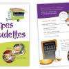 Mise en page d'un flyer recto/verso pour un Food Truck.