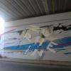 peinture , sous le tunnel du Tamway