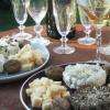 Les fromages de la Fromagerie de la Mer en apéritif.