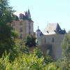 Vue sur le château de Fayrac