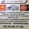 Carte de visite  Garage Auto Dreams à Herbault (41190)
