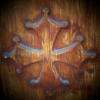 Inscription sur une porte.