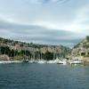 Depuis cette calanque, les bateaux chargeaient la pierre extraite de la carrière 