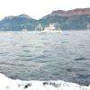 A l'approche de la baie de Cassis, les falaises Soubeyrannes aux tons ocres...