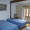 Une chambre au rez de chaussée du gîte de Baude