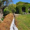 Création d un drain de fosse Septique 