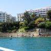 l'hôtel vu du bateau navette Dinard/St Malo