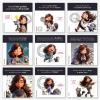 Vignettes post réseaux sociaux - Laura Hamou - Graphisme Webdesign LH
