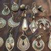 Boucles d'oreilles en Argent Massif