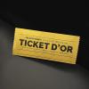 Impression de ticket d'or