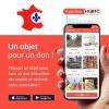 Invitez votre entourage à déposer les objets pour financer votre activité.
Cela ne prend que quelques secondes et 100% du montant des ventes vous est reversé sous forme de dons.
C'est aussi un bon moyen de réduire ses impôts en vidant son grenier !
1 objet = 1 don