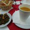 soupe et petite poêlée de légumes ( à moins de 5 euros ! )