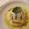 Plat : sandre cuit au beurre salé et purée de céleri