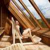 Un des 4 saunas du spa de La Cheneaudiere