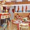 salle de restaurant et petit déjeuner