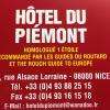 Hotel du Piemont