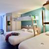 Chambre 4 personnes de l'Hôtel Ibis Budget Vannes Ploeren