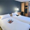 Chambre Twin de l'Hôtel Ibis Nantes La Beaujoire