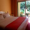 Chambre double en rez de jardin
