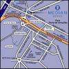 Localisation du Median Paris Porte de Versailles. Location of Median Paris Porte de Versailles