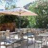 La terrasse ombragée