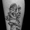 tatouage handpoke par em bodyart
