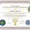 La certification de maître en hypnose éricksonienne validé par Psynapse atteste le niveau maximum en hypnose thérapeutique, la maîtrise.