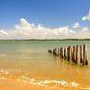 plage de Gatseau, en face Ronce-les-bains