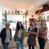 Les artistes présentes au vernissage le jeudi 14 Octobre. Merci à elles pour la description de leur travail.
